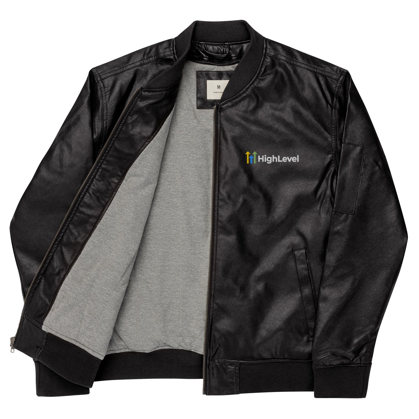 HL Leather Bomber Jacket
