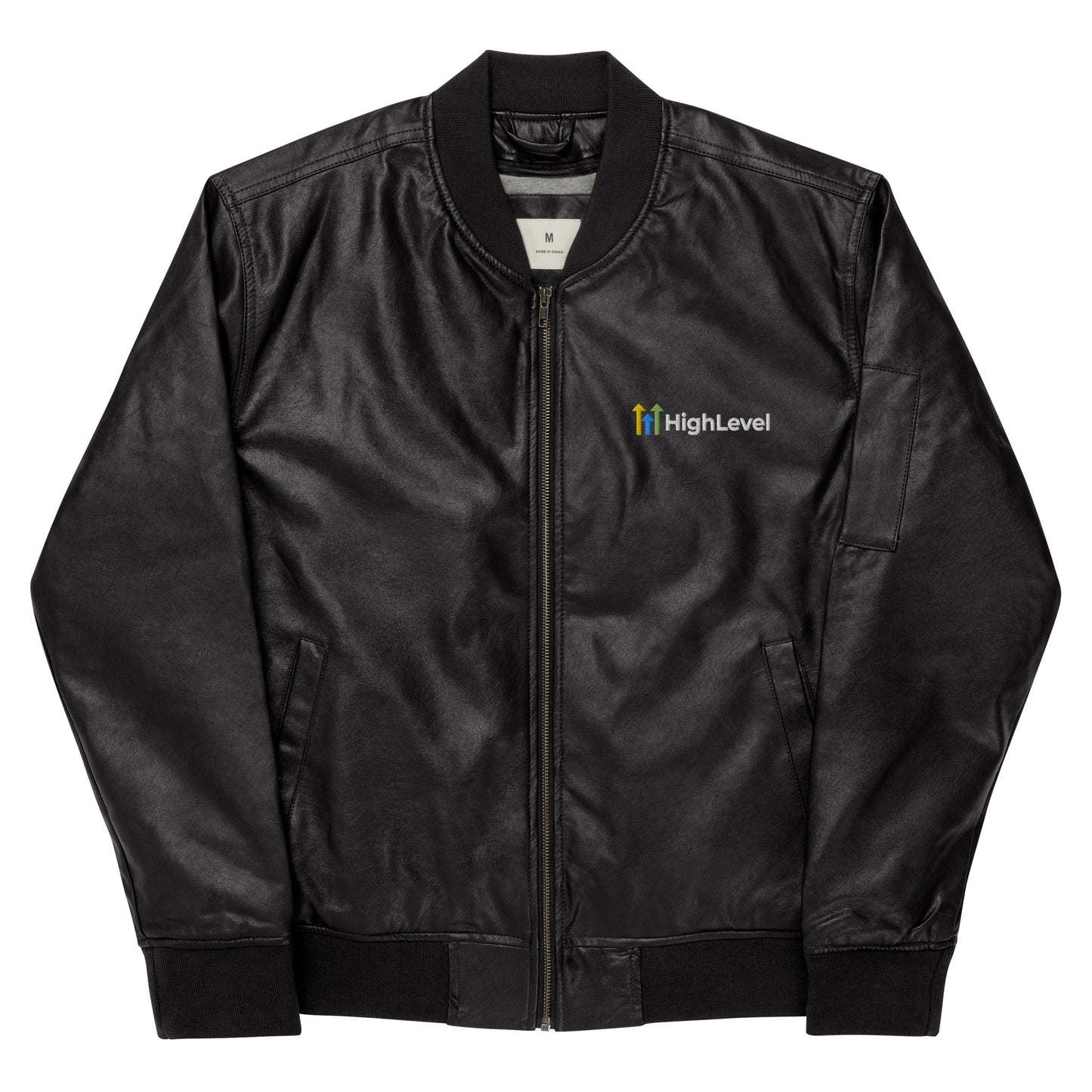 HL Leather Bomber Jacket
