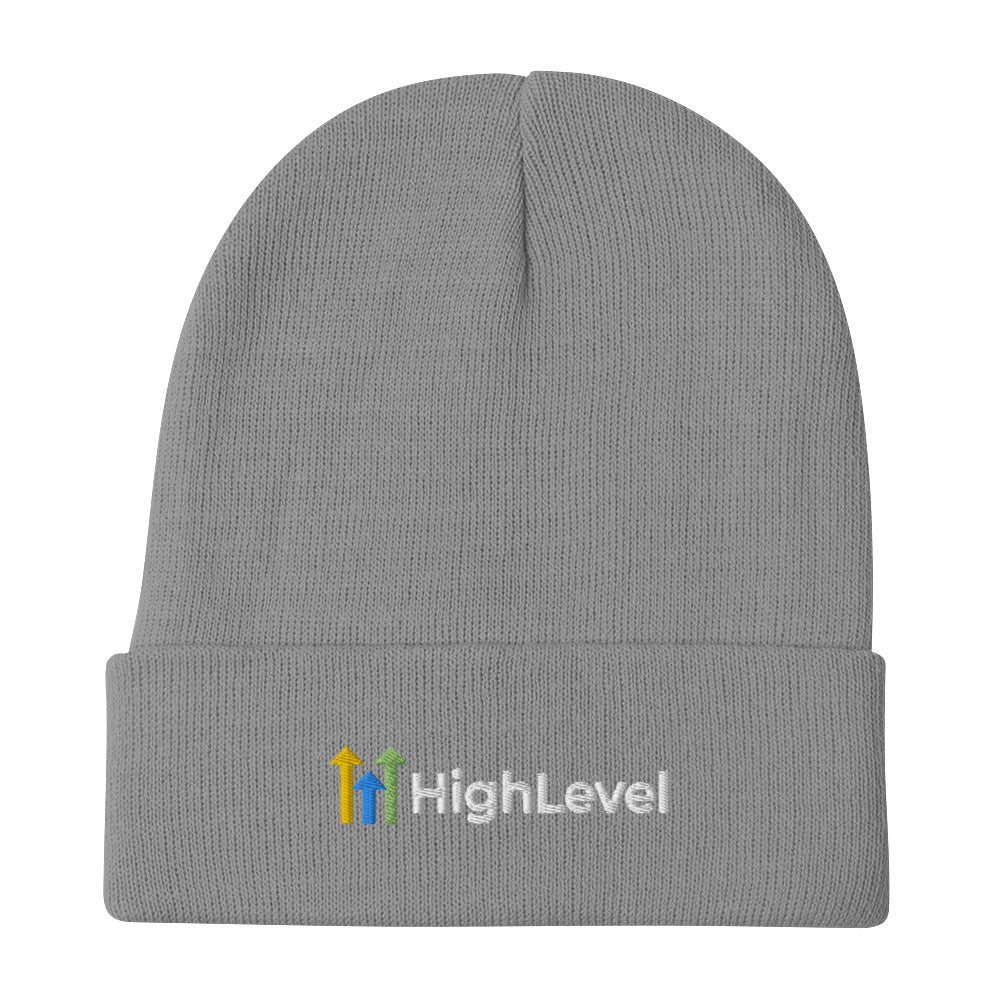HighLevel Embroidered Beanie