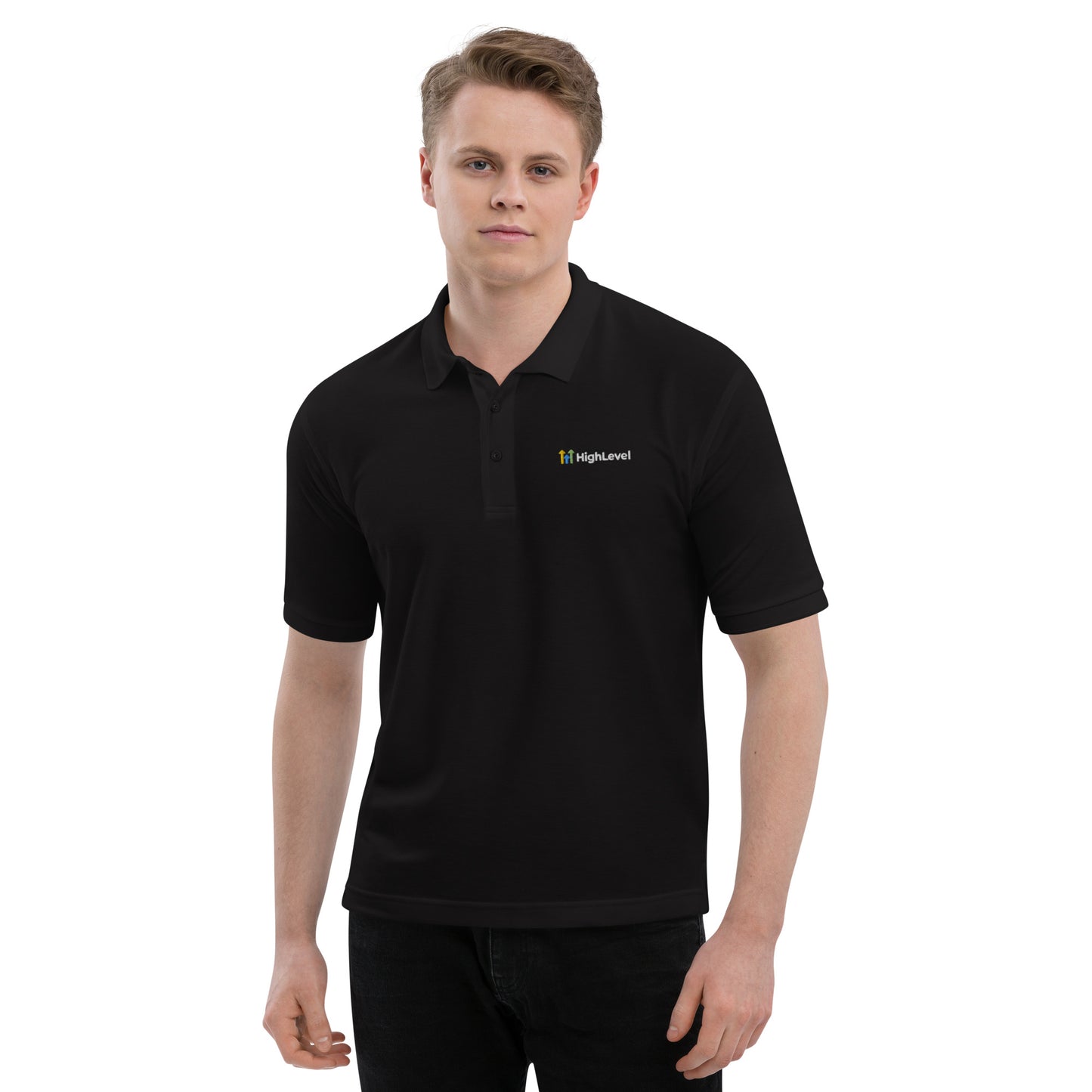 HighLevel Men's Premium Polo