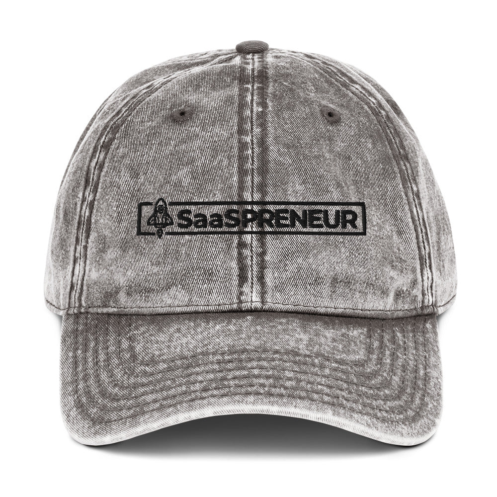SaaSPRENEUR Vintage Cotton Twill Cap