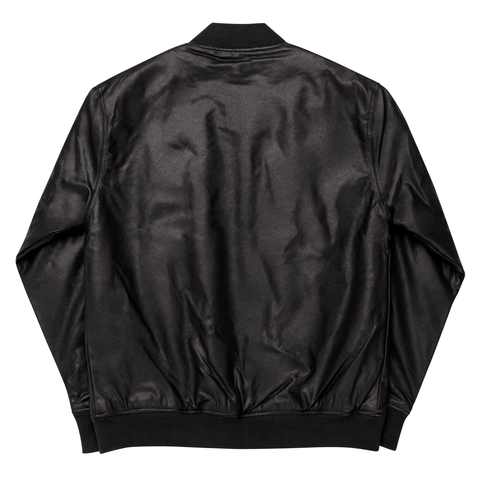 【HI FI FNK】Jude Leather Bomber Leather-Harrington-Bomber-
