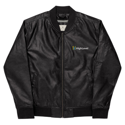HL Leather Bomber Jacket