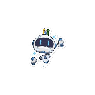 Bot Bubble-free stickers