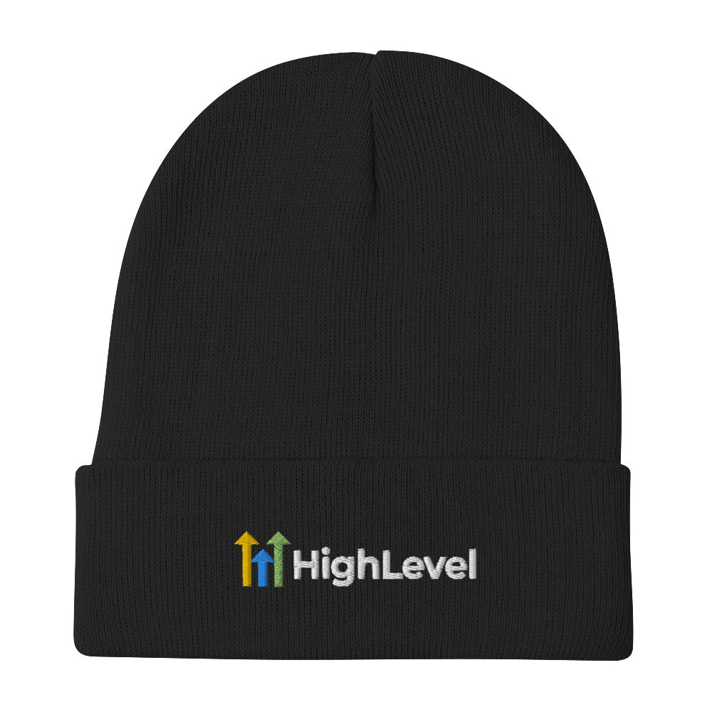 HighLevel Embroidered Beanie