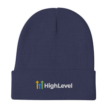 Load image into Gallery viewer, HighLevel Embroidered Beanie
